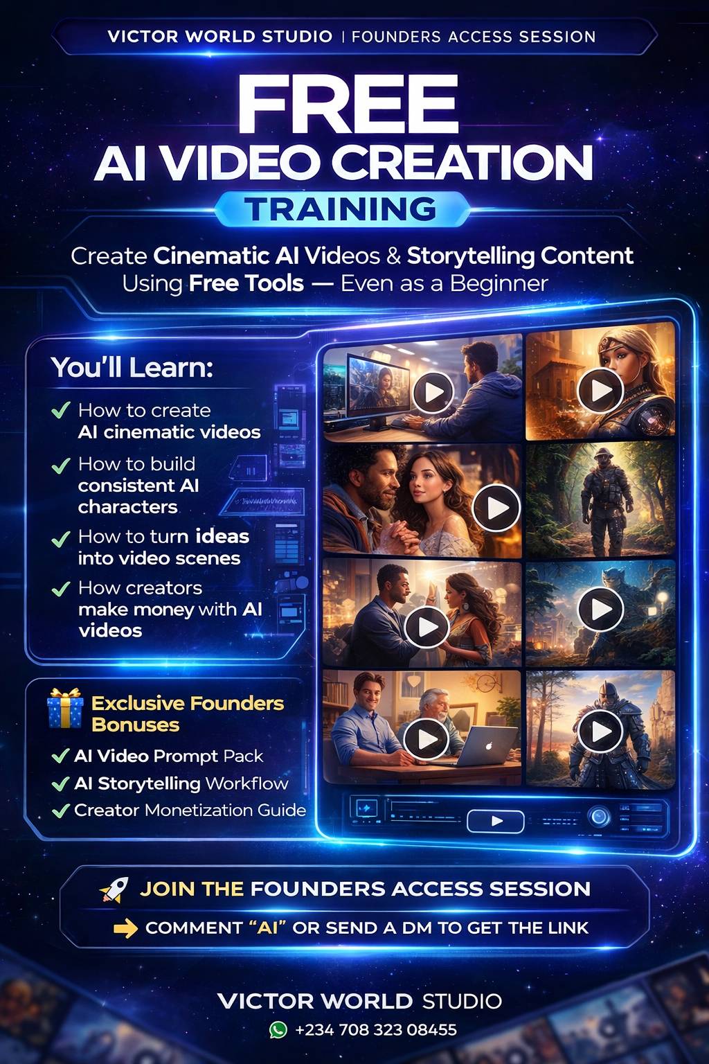 https://chat.whatsapp.com/HWXktnt6oqVBuVYIix2CUE?mode=gi_t�
Victor World Studio