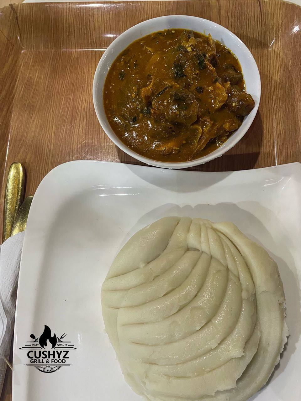 Craving local dishes?
Get your favorite soup and any swallow of your choice, delivered fresh and fa...