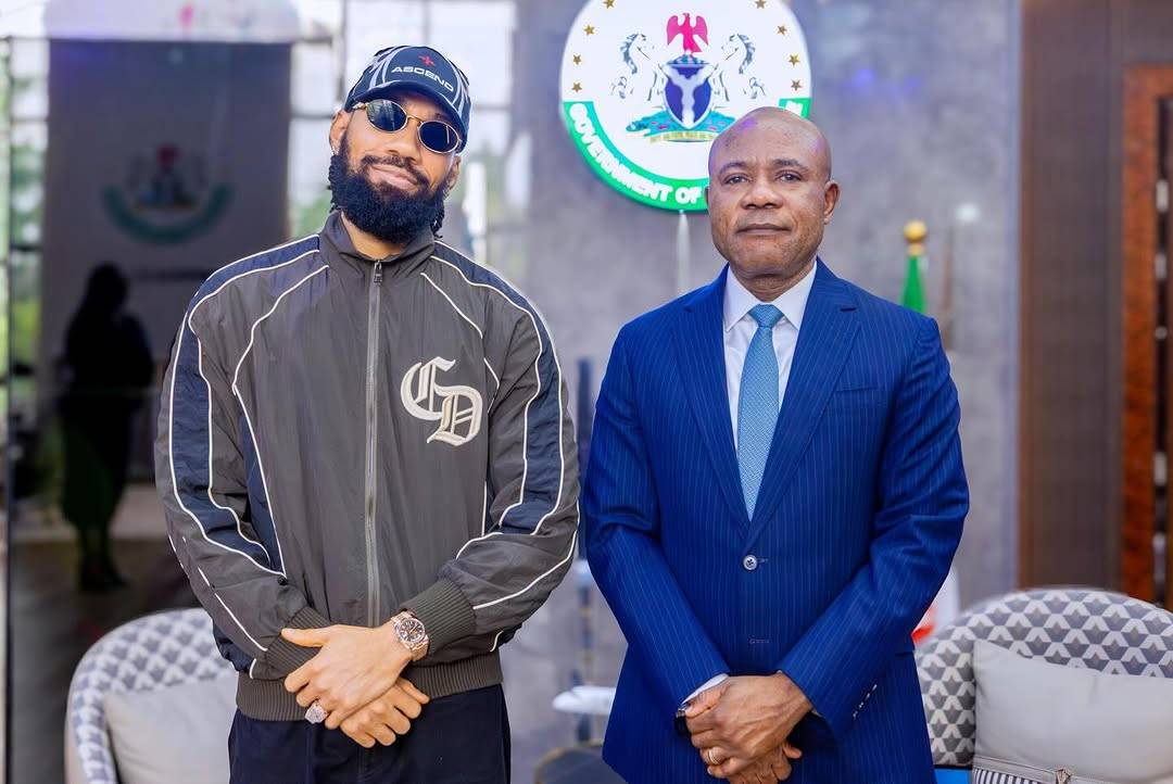 Today, I had the pleasure of receiving our very own son, Phyno, an Enugu-born talent who has grown i...