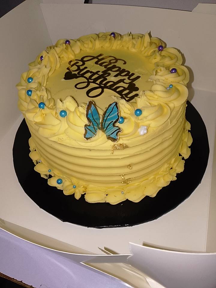 We have butter cream cake