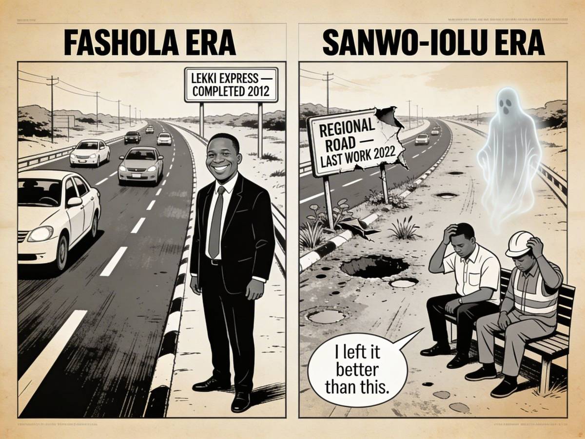 Social media is different from reality. If e didn't deu, e didn't dey