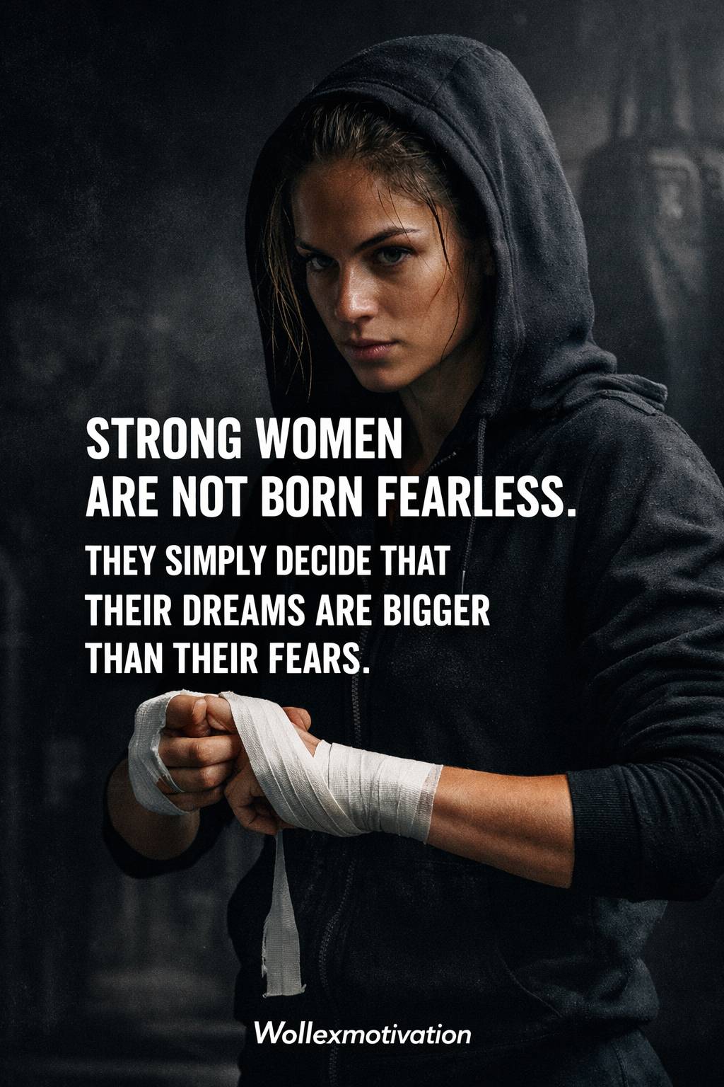 Strong women are not born fearless. They simply decide that their dreams are bigger than their fears...