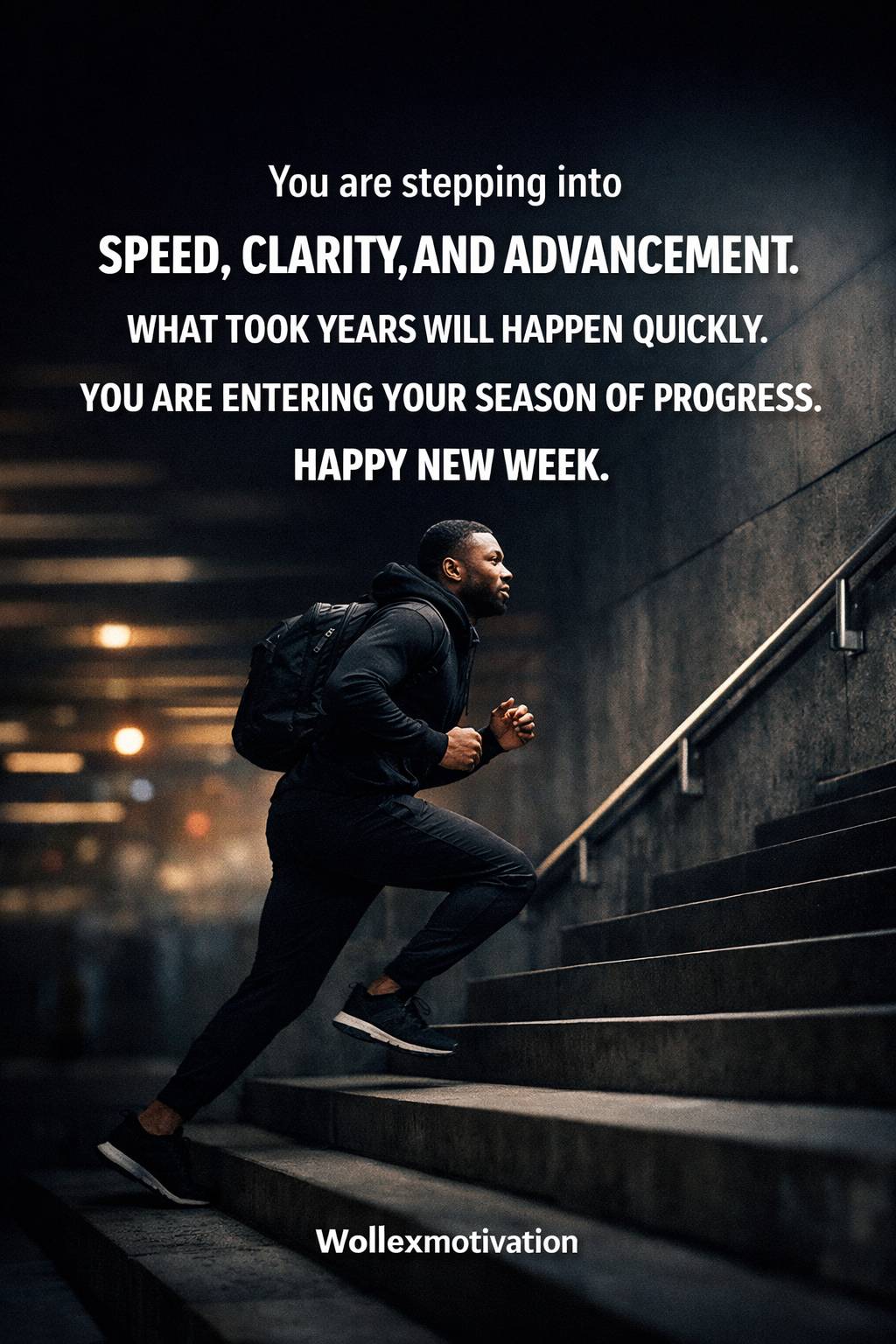 Happy New Week Family
You are stepping into speed, clarity, and advancement. What took years will...