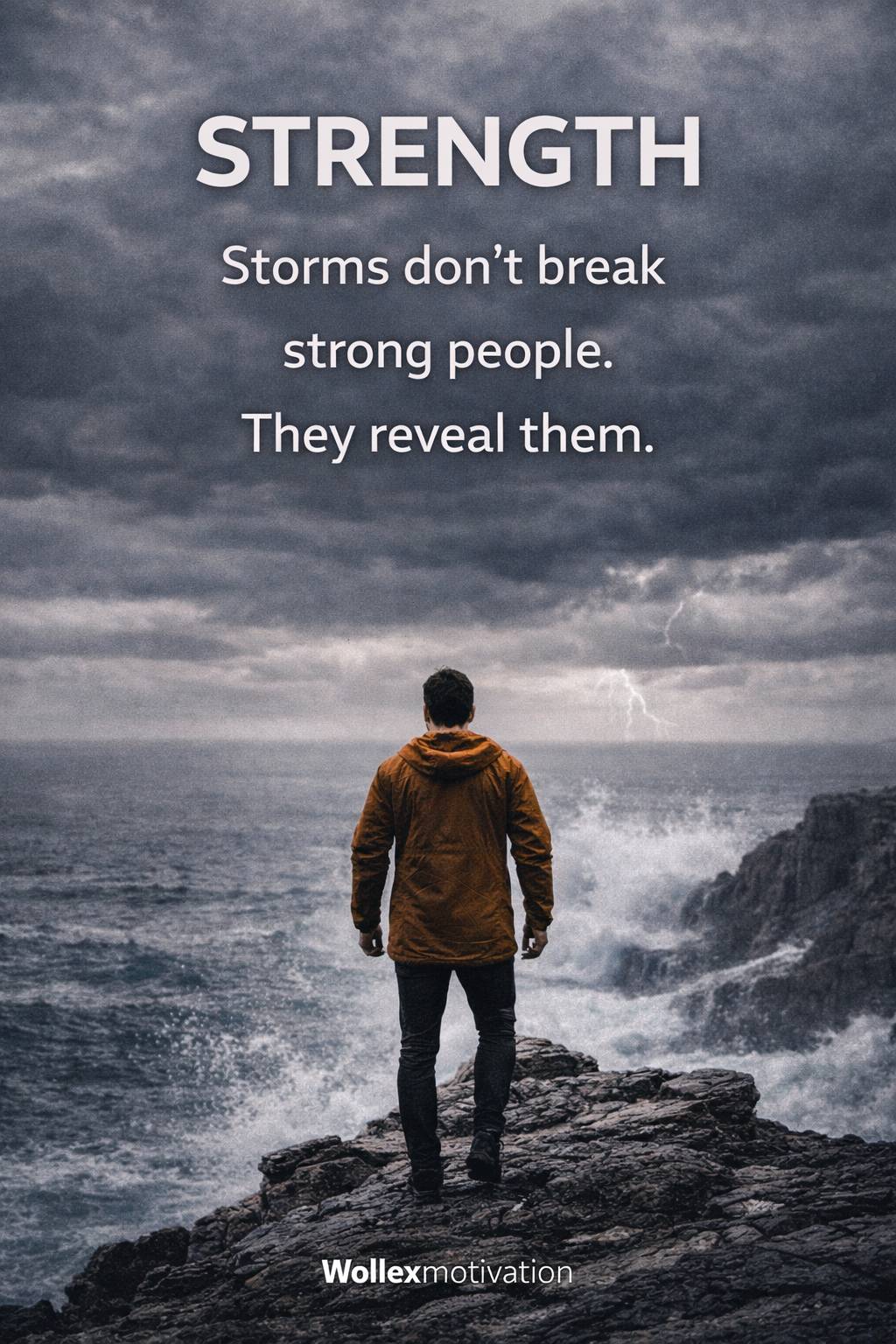 Storms don't break strong people. They reveal them.
#motivation #motivationalquotes #growth #usareel...