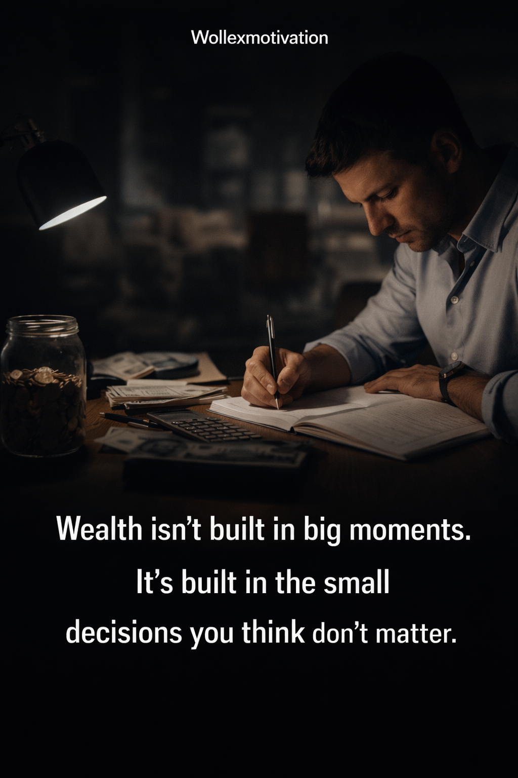 Wealth isn’t built in big moments. It’s built in the small decisions you think don’t matter. #motiva...