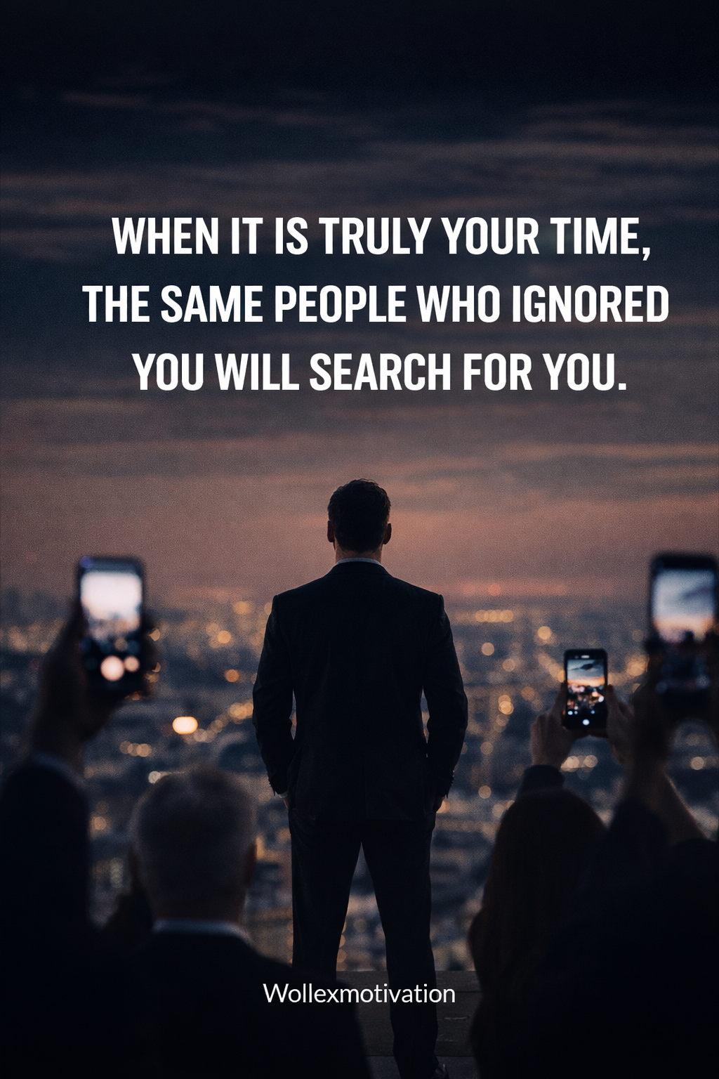 When it is truly your time, the same people who ignored you will search for you.
#motivation #leke...