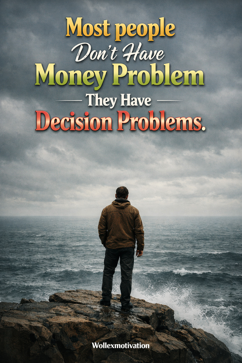 Most people don’t have money problems… they have decision problems.
#lekeelekee #motivation #wollex...