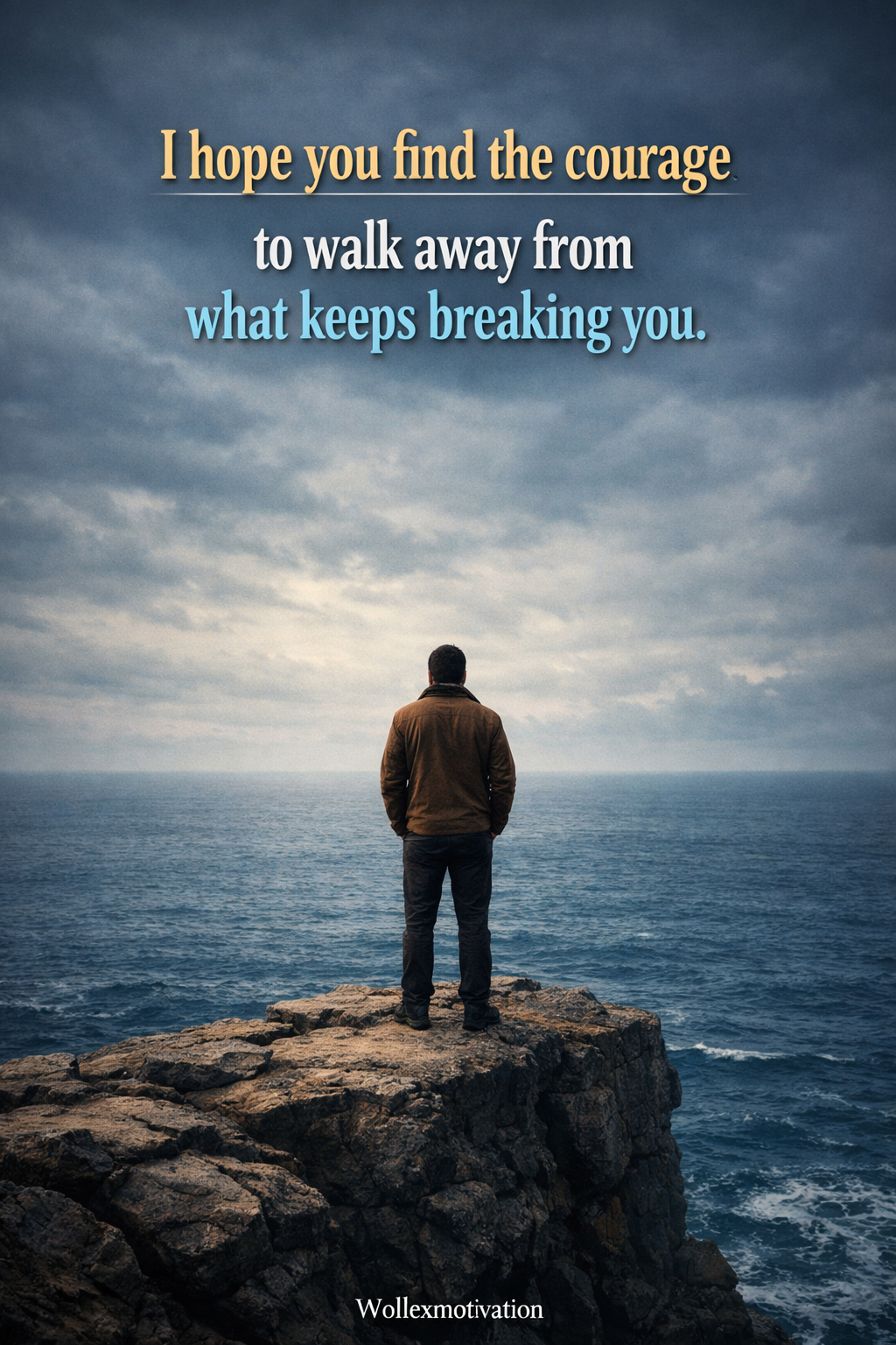 I hope you find the courage to walk away from what keeps breaking you.

#lekeelekee #motivation