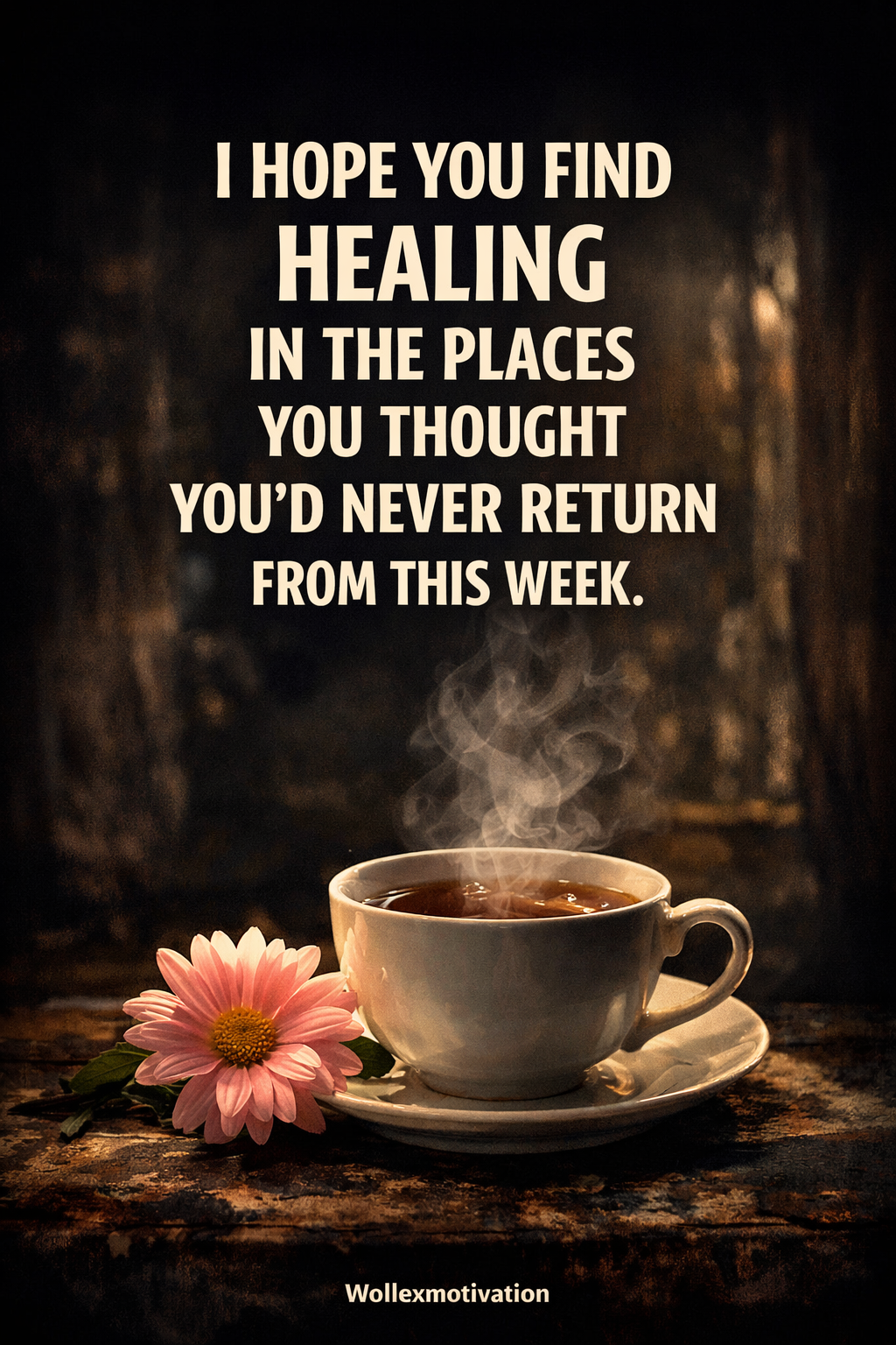 FOR YOU THIS WEEK.
I hope you find healing in the places you thought you’d never return from this w...