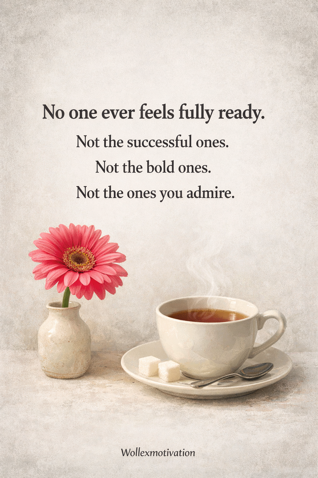 Absolutely!

#wollexmotivation
