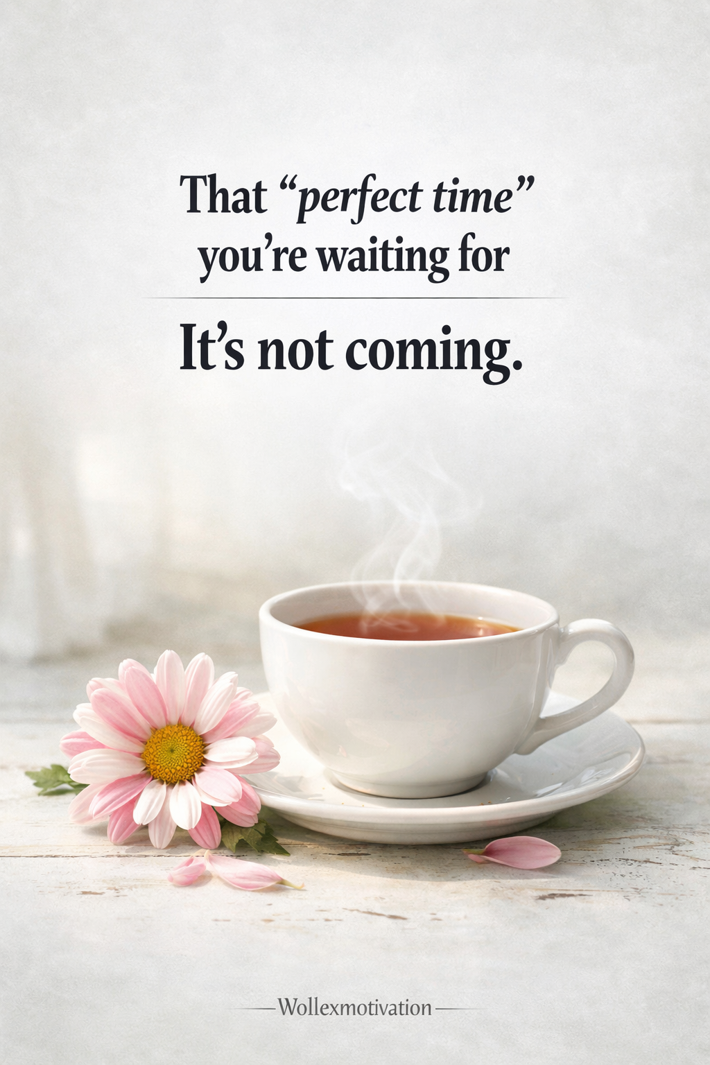 Absolutely!
Start from where you are.

#wollexmotivation