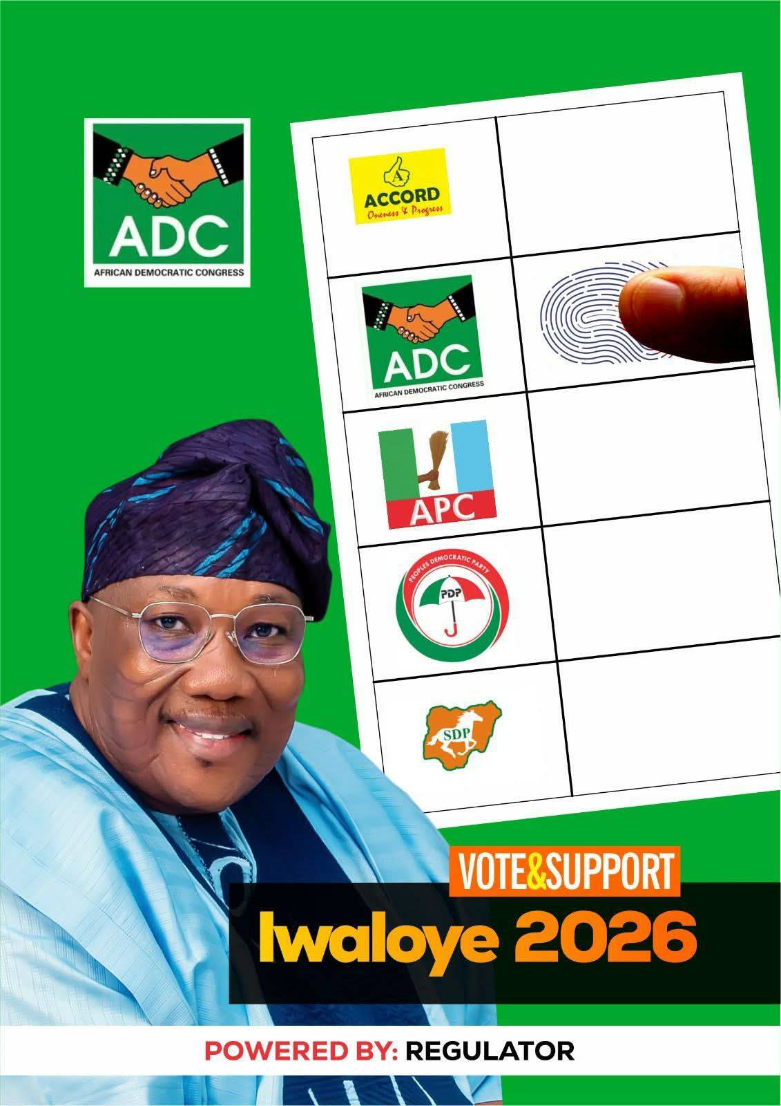 Iwaloye his capable and reliable to rule Osun State. Let give him the chance