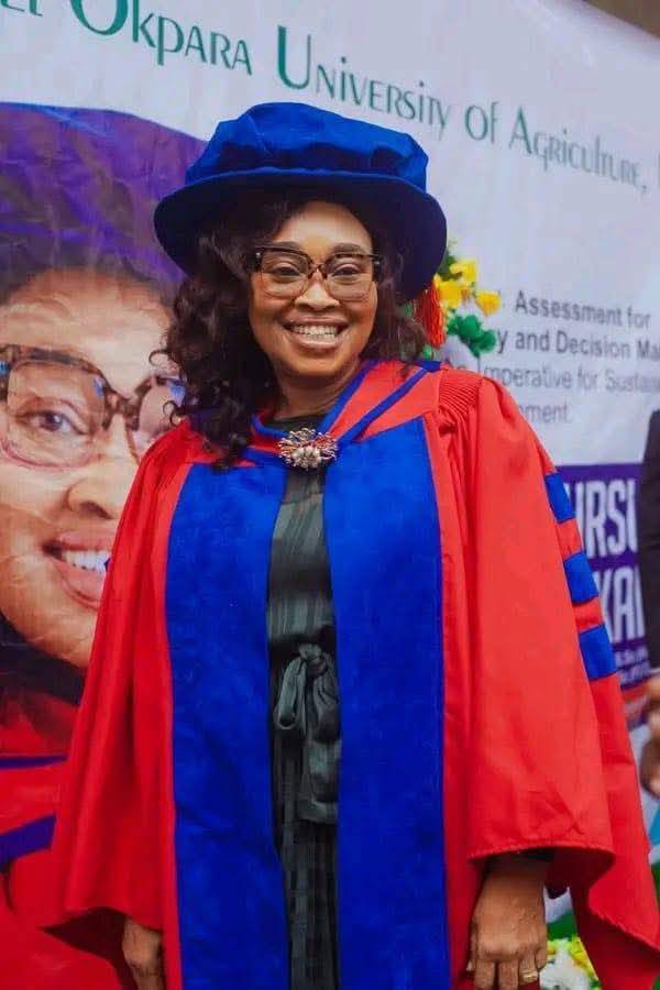 Meachel Opara University of Agriculture Umudike, Umuahia Abia state, appoints first female Vice Chan...