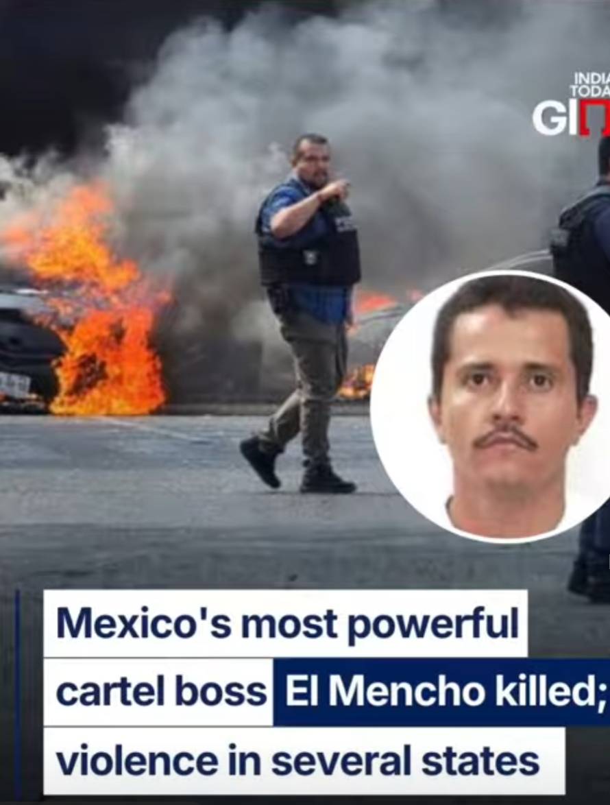 Mexico's most powerful cartel boss EL MENCHO killed after placing a bounty of $15,000,000 on his hea...