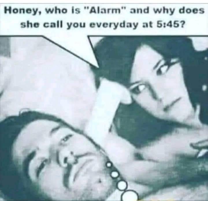 Who's alarm