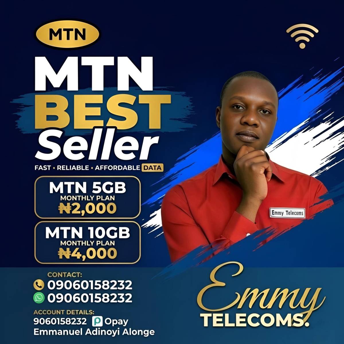 The best offers from MTN. DM me to get yours.