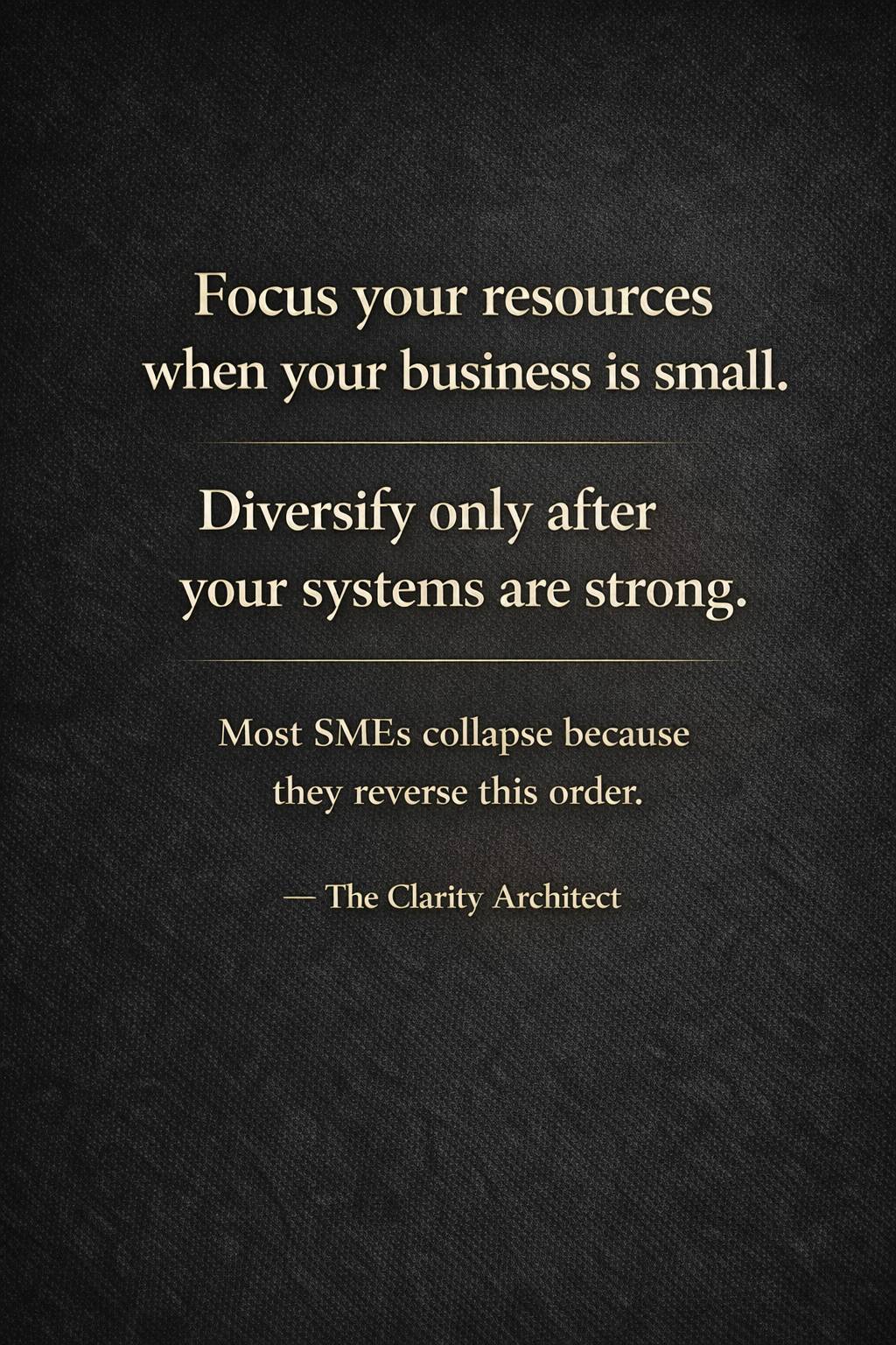 1️⃣ Capital Size Determines Strategy
Key Lesson:
Strategy is not universal. What works at ₦5m does...