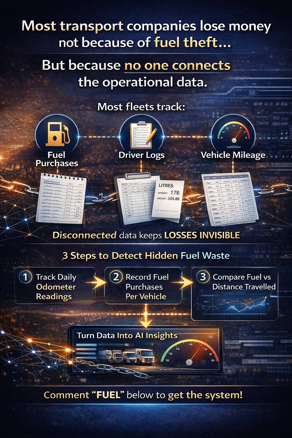 Most transport companies think fuel theft is their biggest problem.
Often, it’s not.
The real issu...