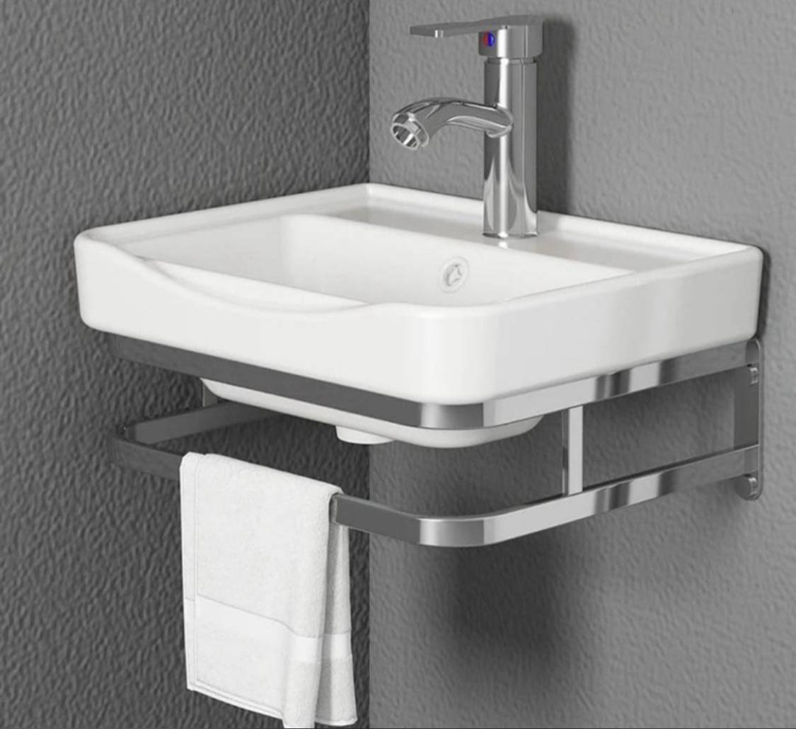 Wash hand basin available ✅