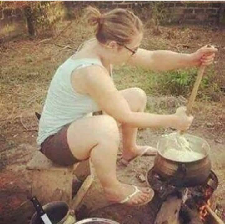 Oyibo cooks Tuwo