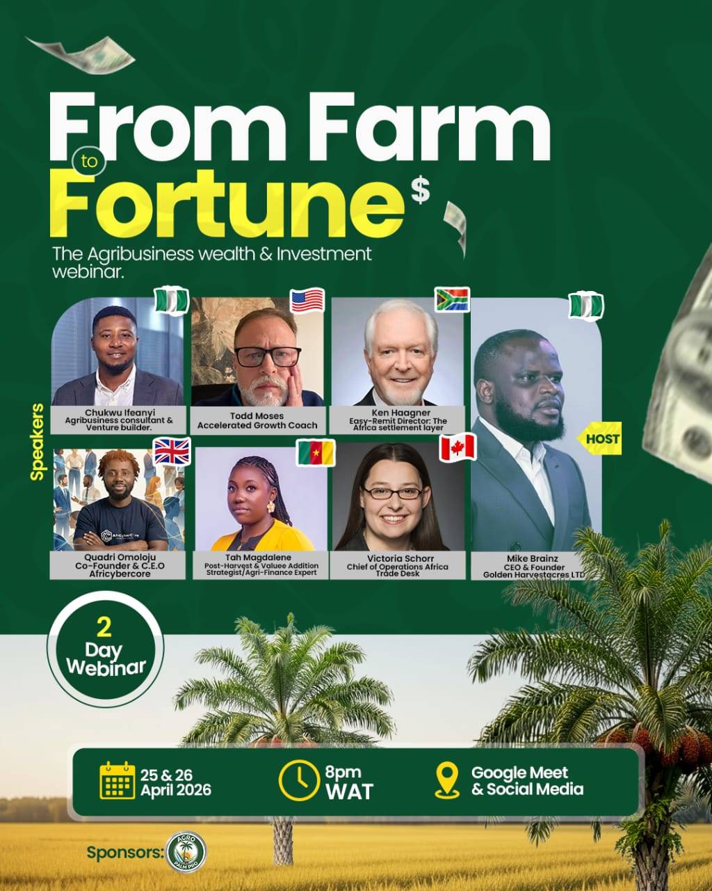 I'm bringing together investors and partners. I have gotten 8 investors already.
Kindly click on t...