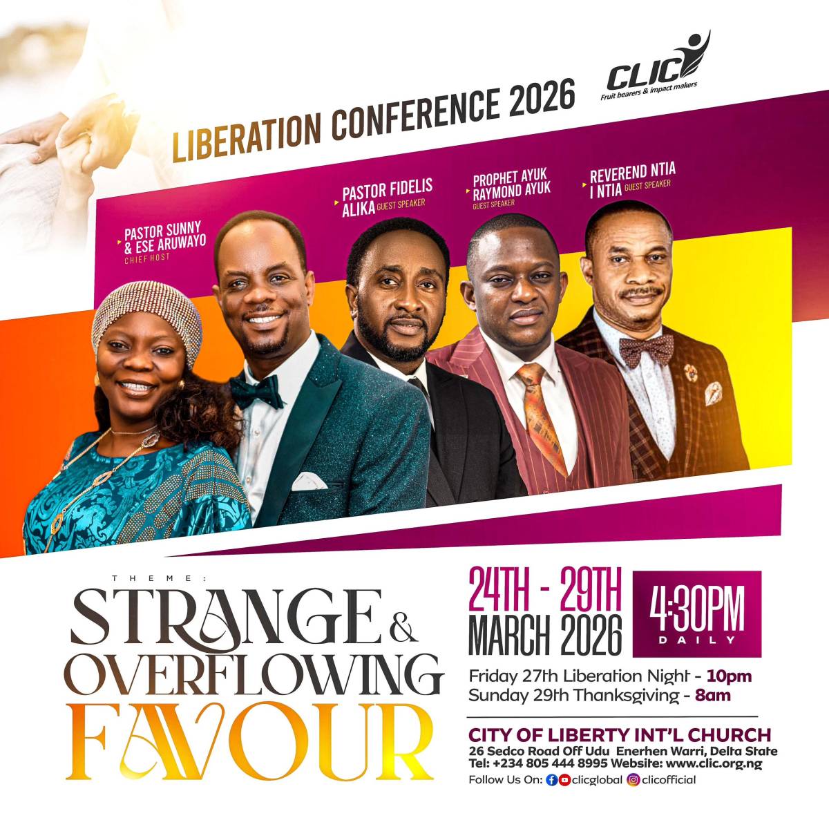 Just a few days to #LiberationConference 2026 🔥
It’s time for TOTAL liberation.
Time to be revived...