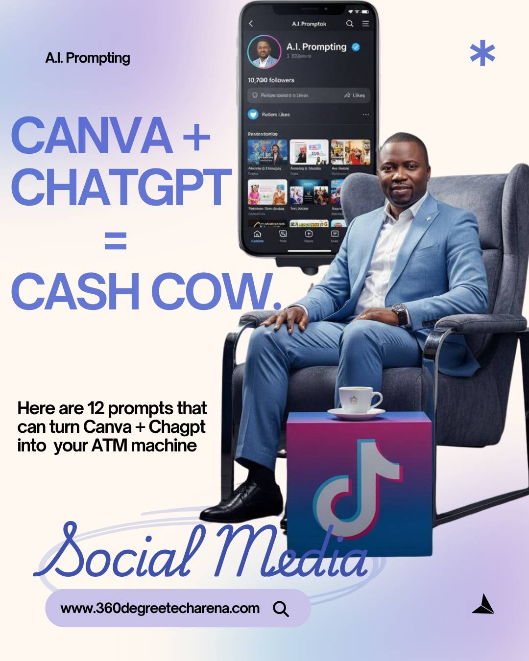 Most people use Canva to “design”.
Smart creators use it to print money.
This is how Canva + ChatGP...