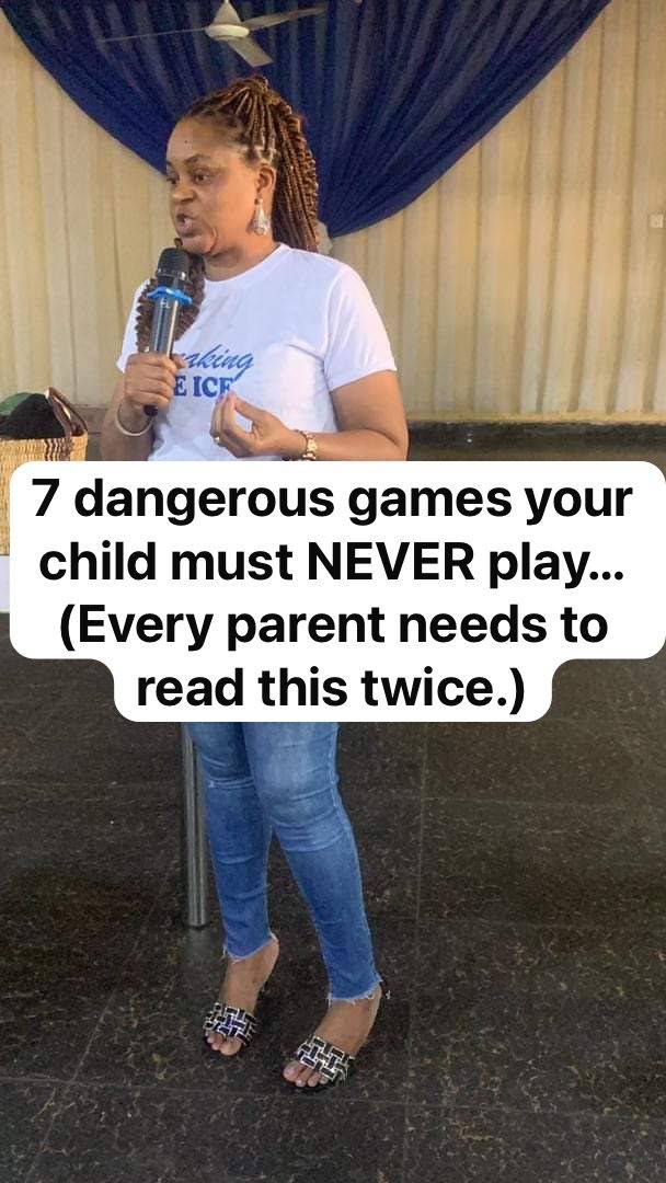 Games your must not play during this holiday :
If your child doesn’t know this, they are vulnerable...