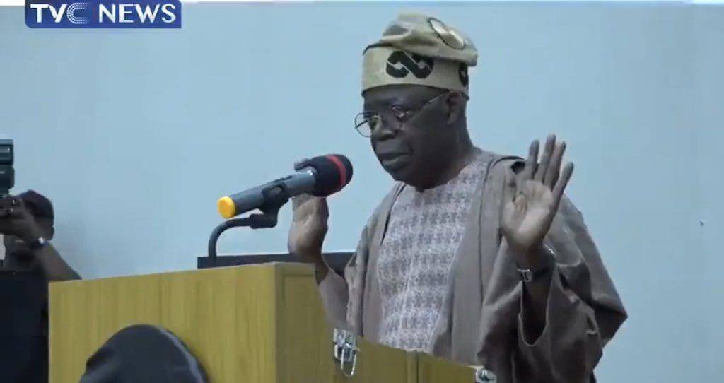 If i don't give you power in 4 years don't vote for me. - Tinubu