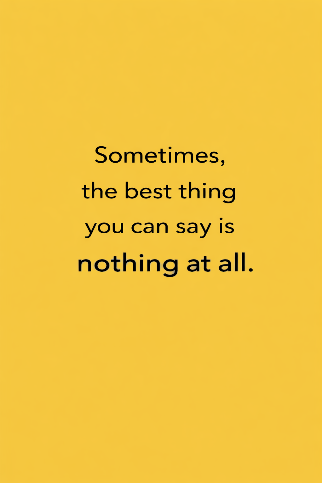 #silence