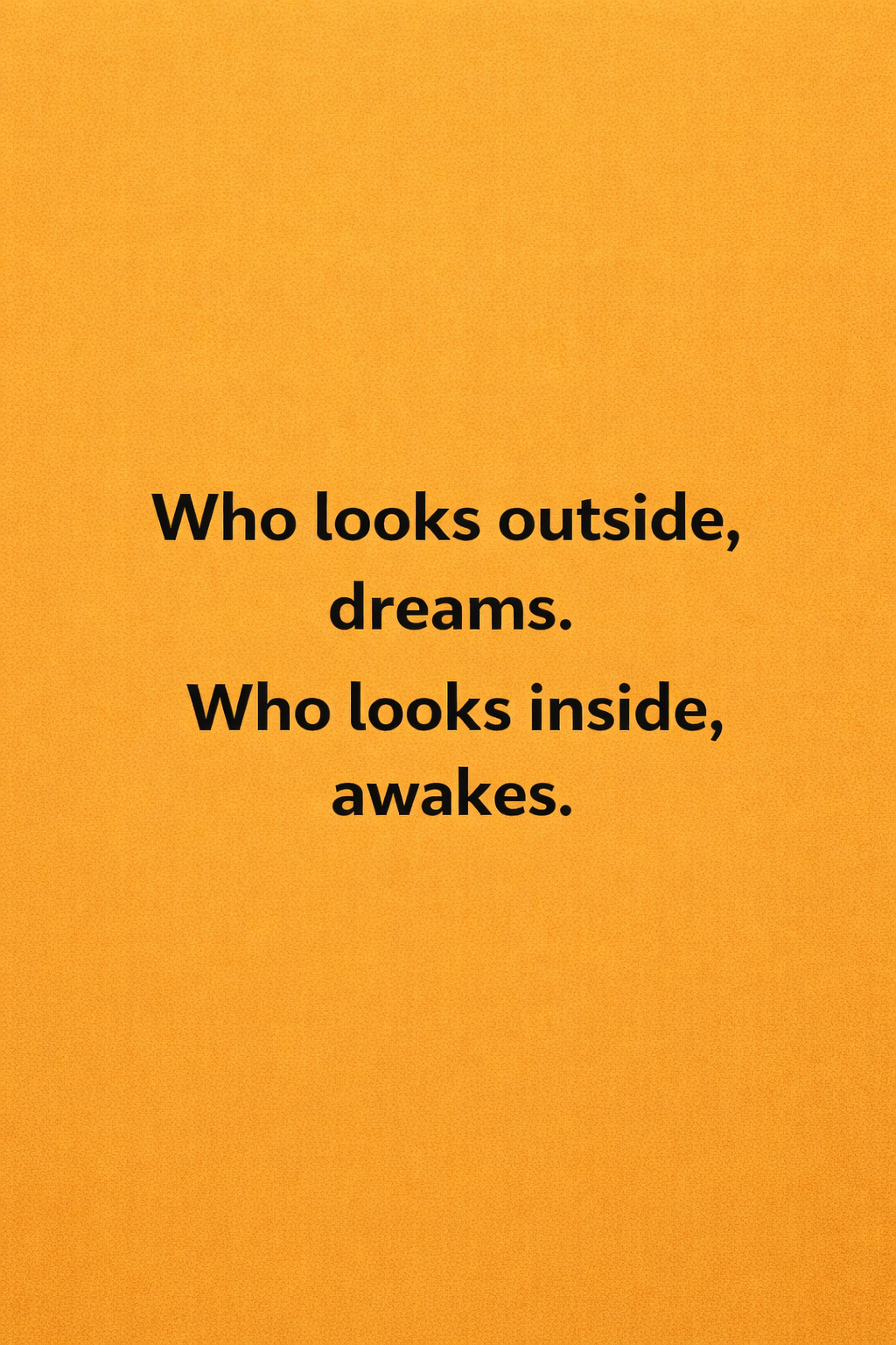The answers you seek aren’t out there, they ’re already within you.