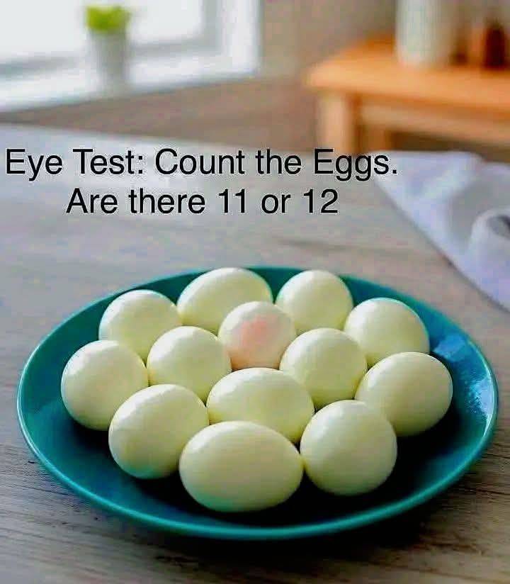Test your eye.