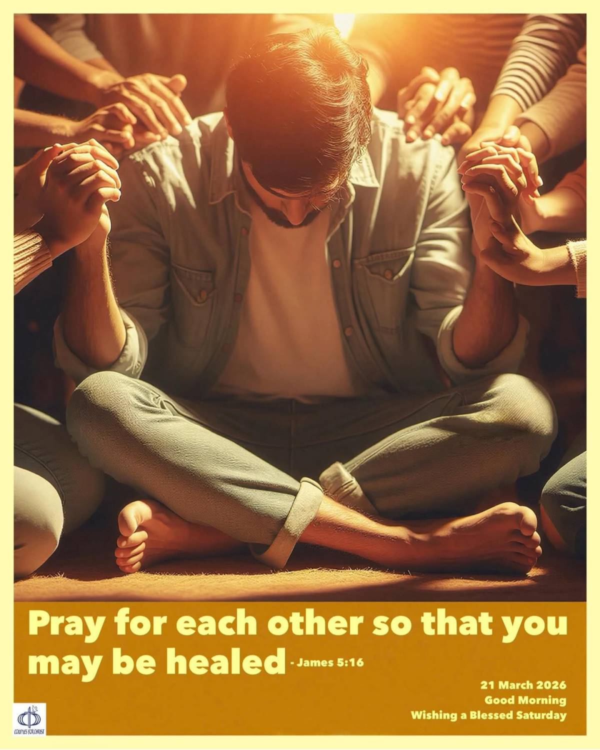 Kpeberenu onwe unu ekpere ka unu nweta ọgwụgwọ nsọ
(James 5:16)