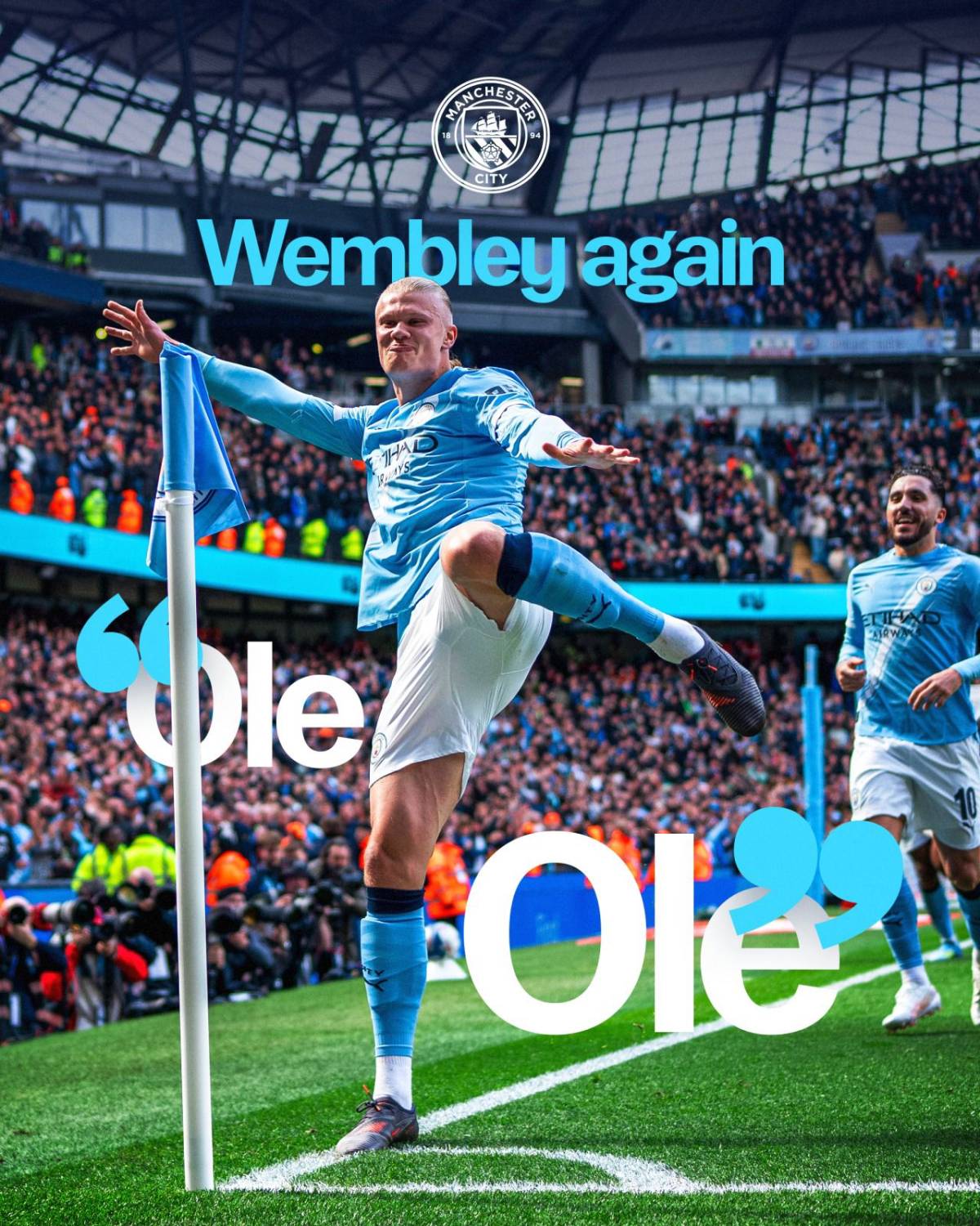 WHAT A PERFORMANCE! š¤©
𩵠4-0 š“
FA Cup semi-finalists šŖš©µ heading to Wembley Again
#manchesterci...