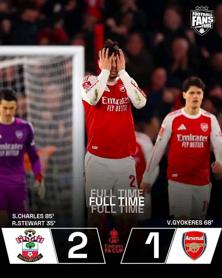 Ike gwแปฅrแปฅ kpamkpam ๐๐
Ejighi แปnแปฅ etinye azแปฅ n'ofe ๐๐ญ๐
#ArsenalFC #FACup
*"Quadruple -> Treble...