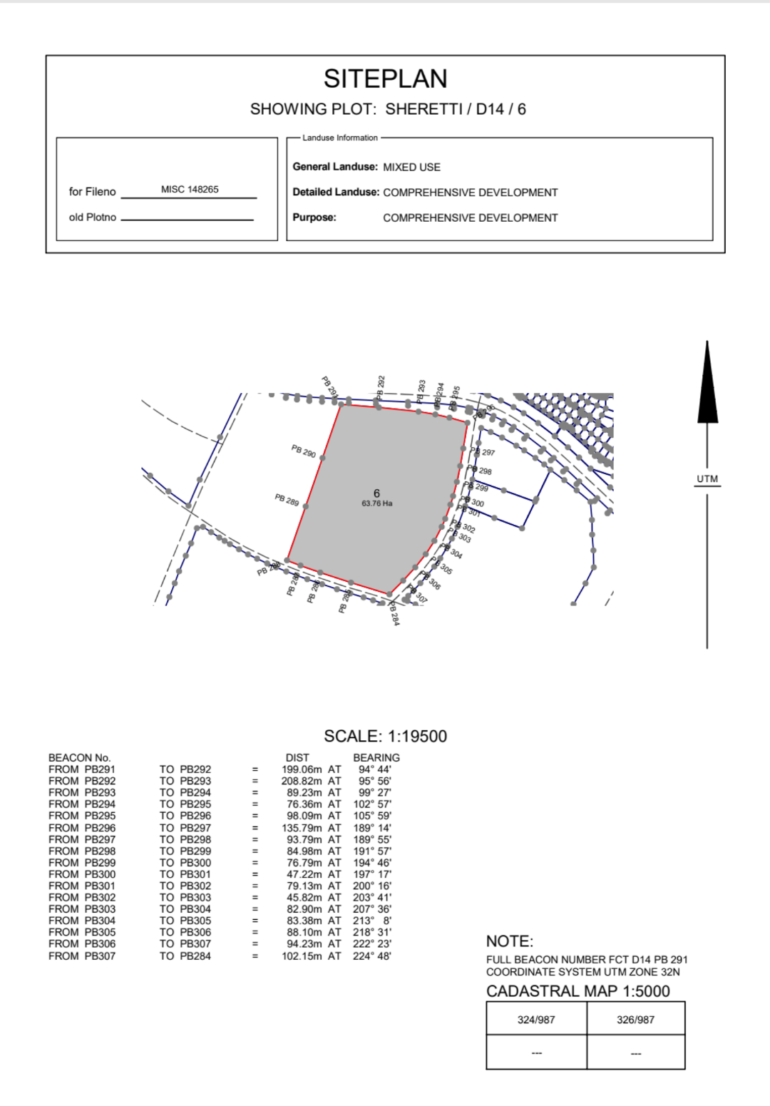 *MIXED USE PLOT IN ABUJA FOR SALE*
★DETAILS★
LOCATION: SHERETTI DISTRICT, ABUJA
LAND SIZE: 63 HE...