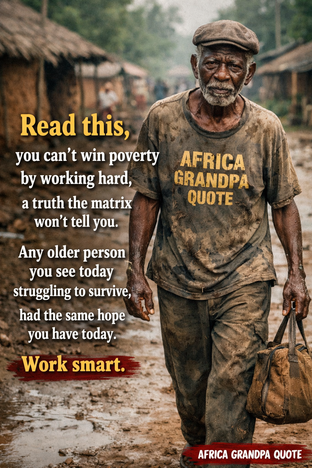 Read This Before You Keep Working Hard 😳 | The Truth About Poverty They Won’t Tell You | Africa Gra...