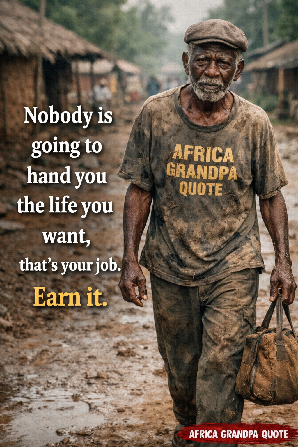 The hard truth.  Your destiny is in your hands