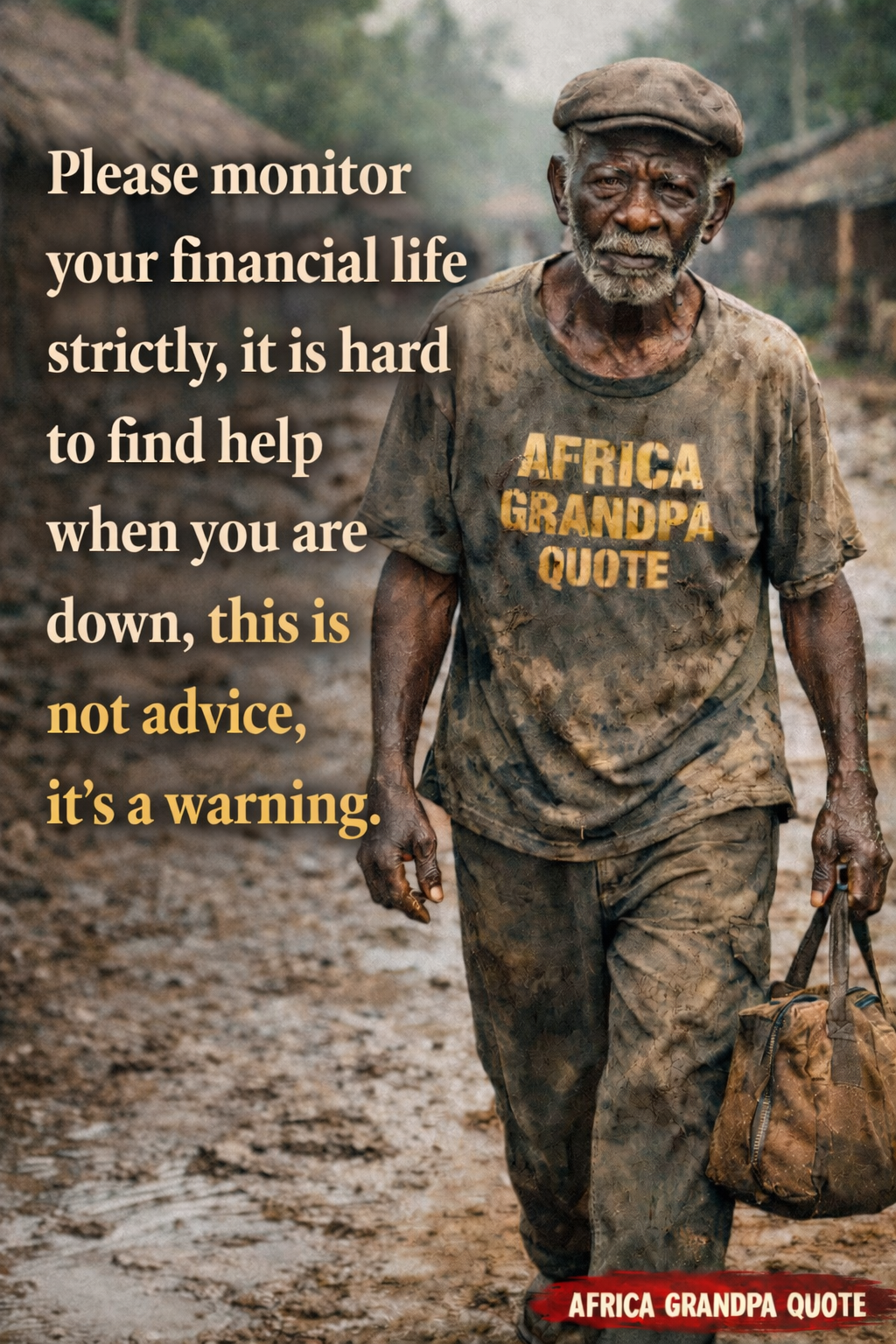 This is not an advice. It's a warning.