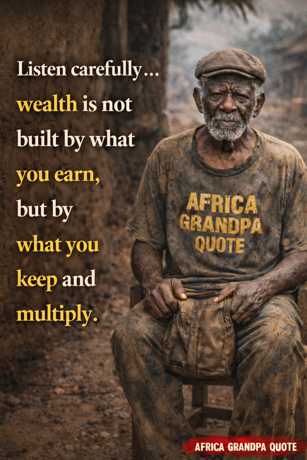 Hard Truth About money. If you don't invest what you earn, you will work for money all your life. Fo...