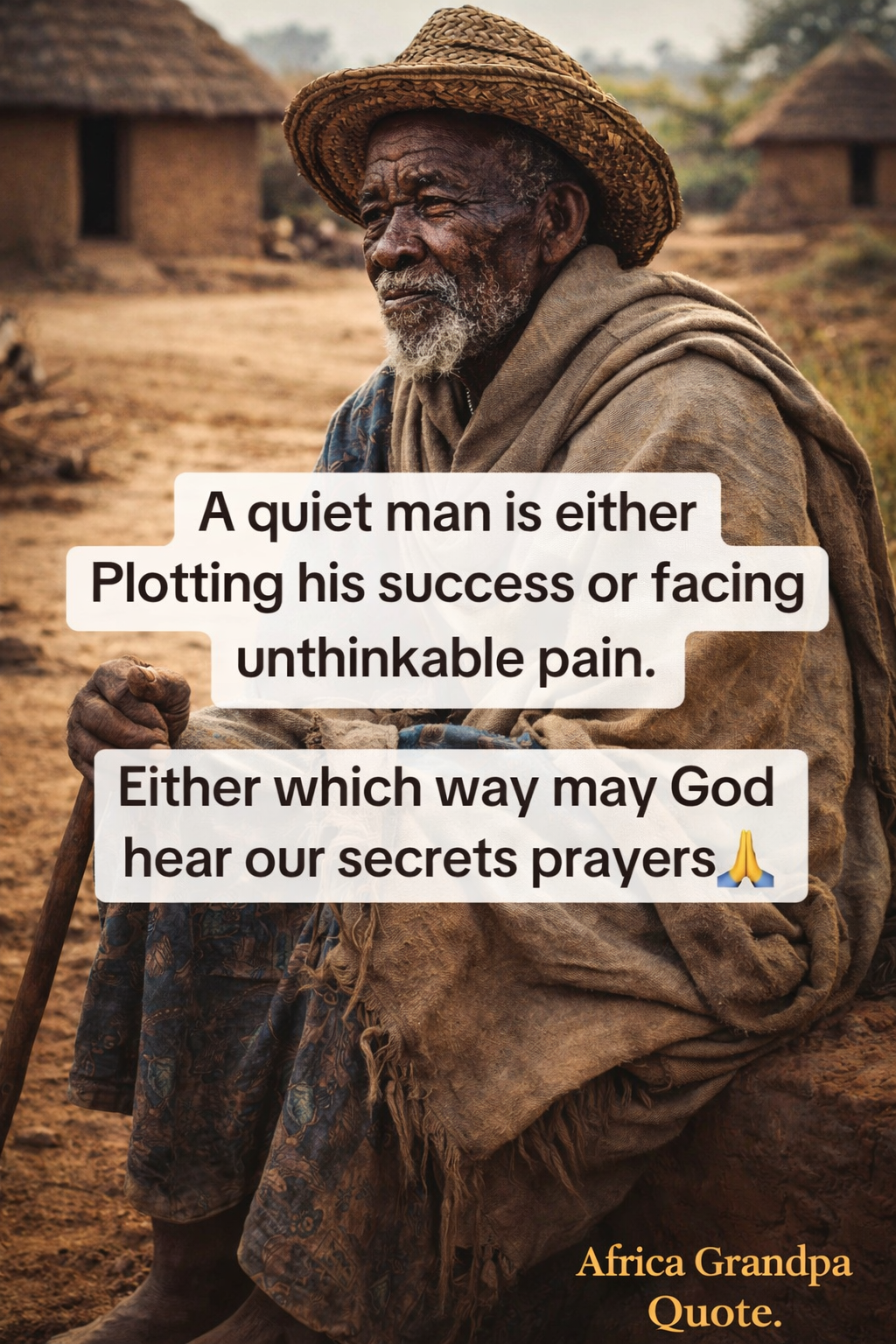 May God answer your secret prayers.