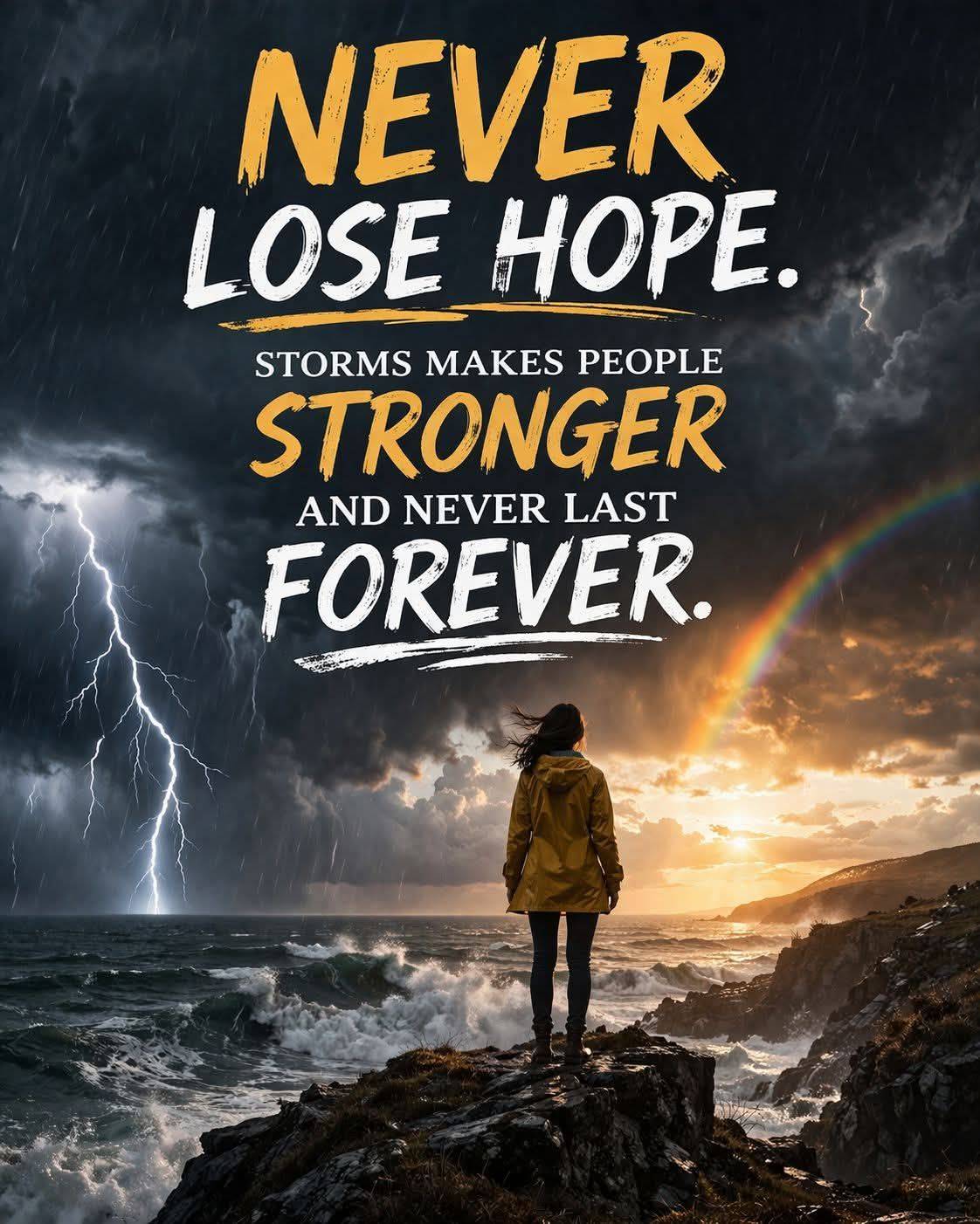 Stay strong, you are closer than you think.