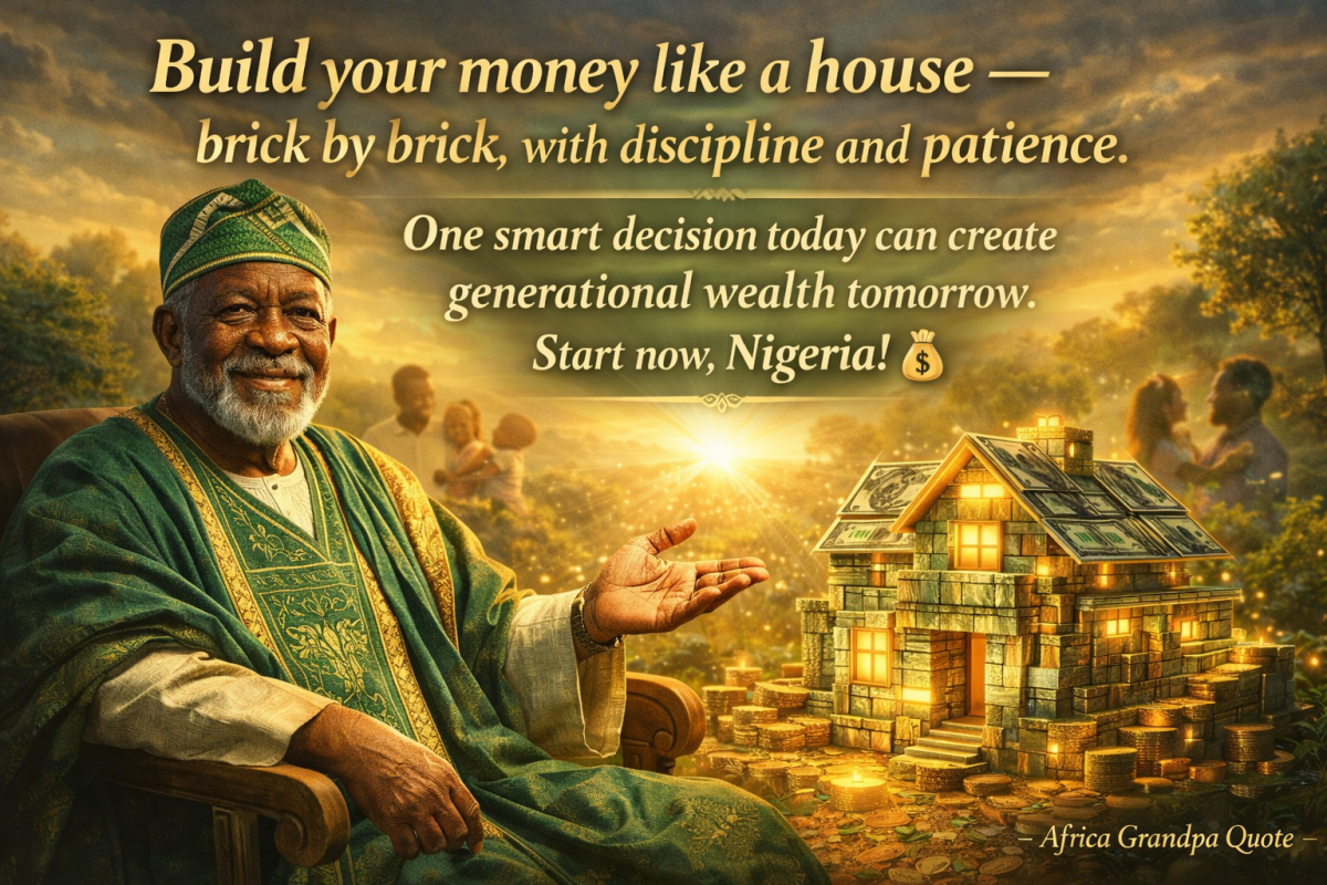 One smart decision today, can create generational wealth. Work smart.