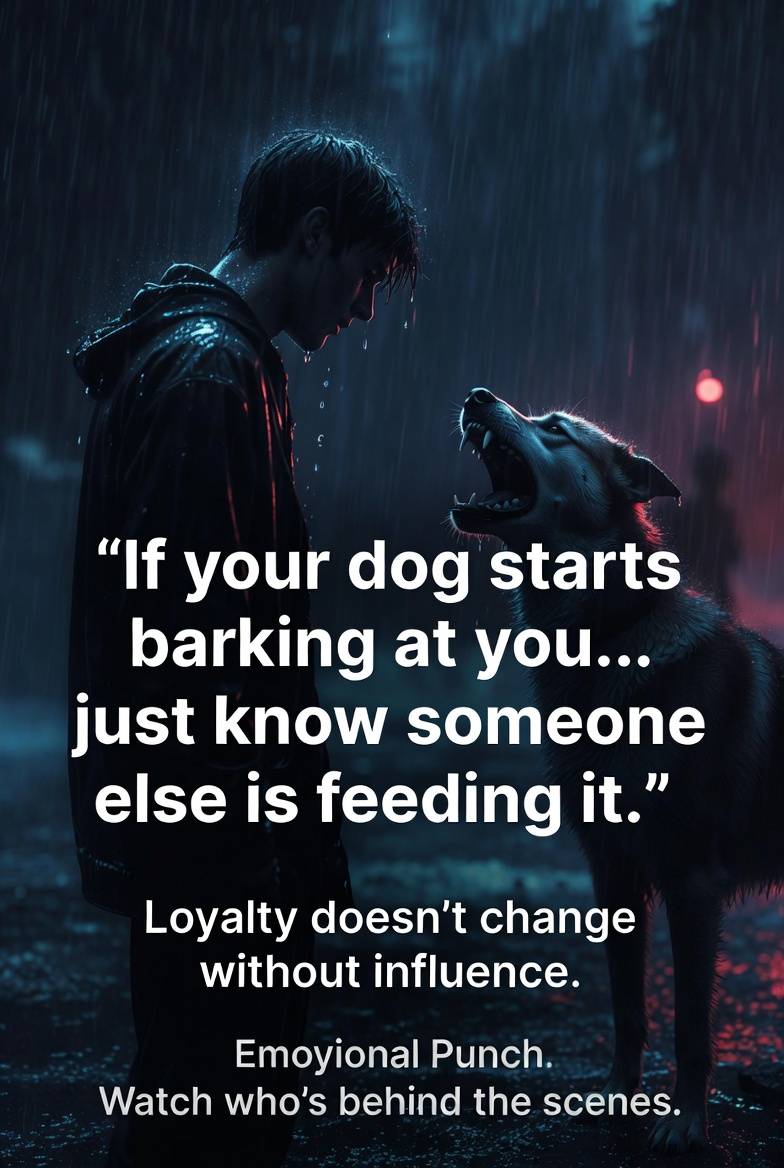 This is not about dogs. 
Africa proverbs