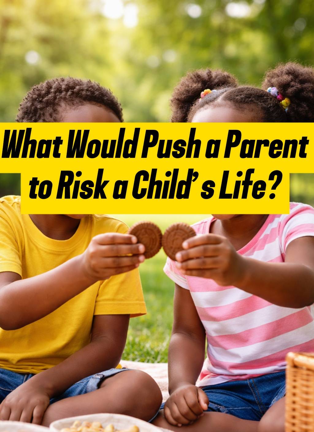 What Would Push a Parent to Risk a Child’s Life?
I’ve heard people say it like it’s a simple trick...