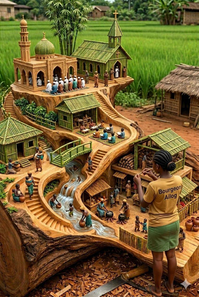 Living the Dream in Miniature: A Glimpse into a Vibrant Community Life #bourgeonailog