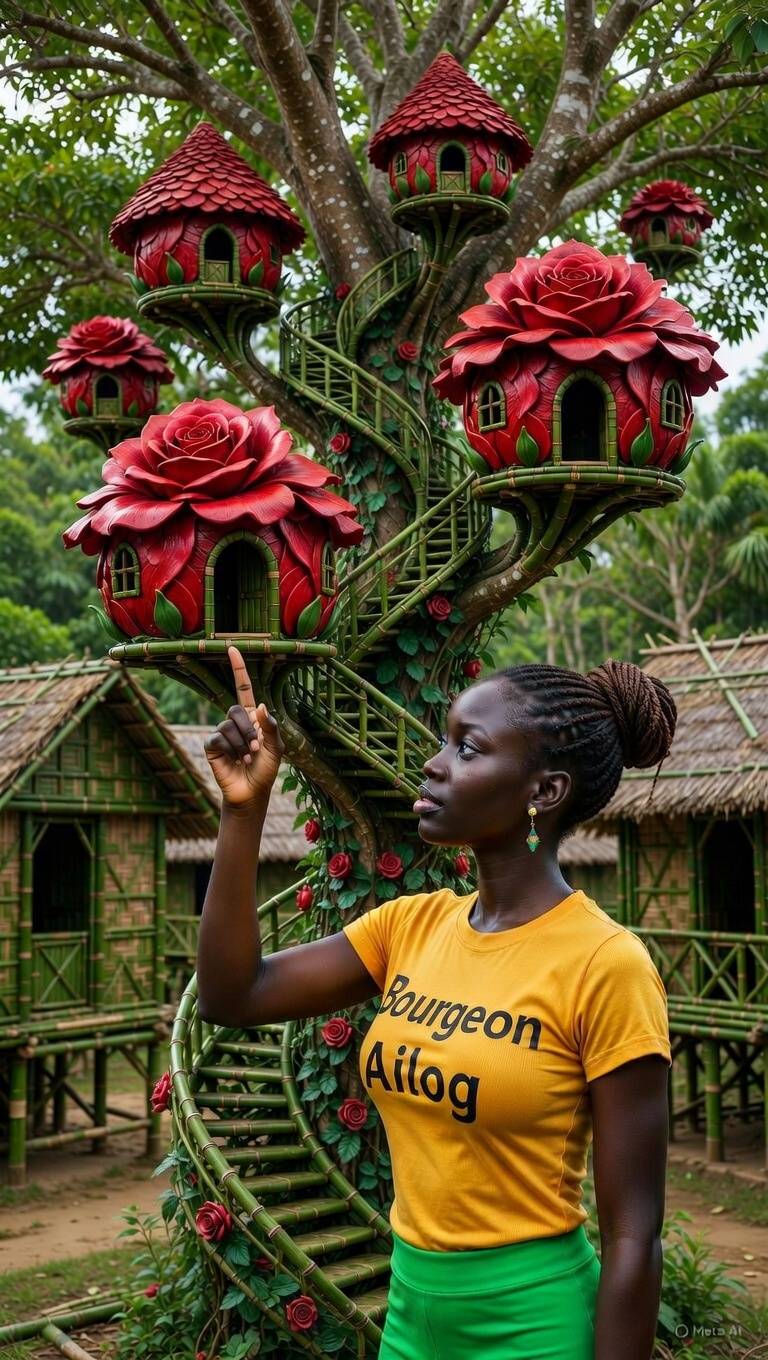 Where roses whisper secrets and homes bloom from ancient trees… welcome to the enchantment of my mag...