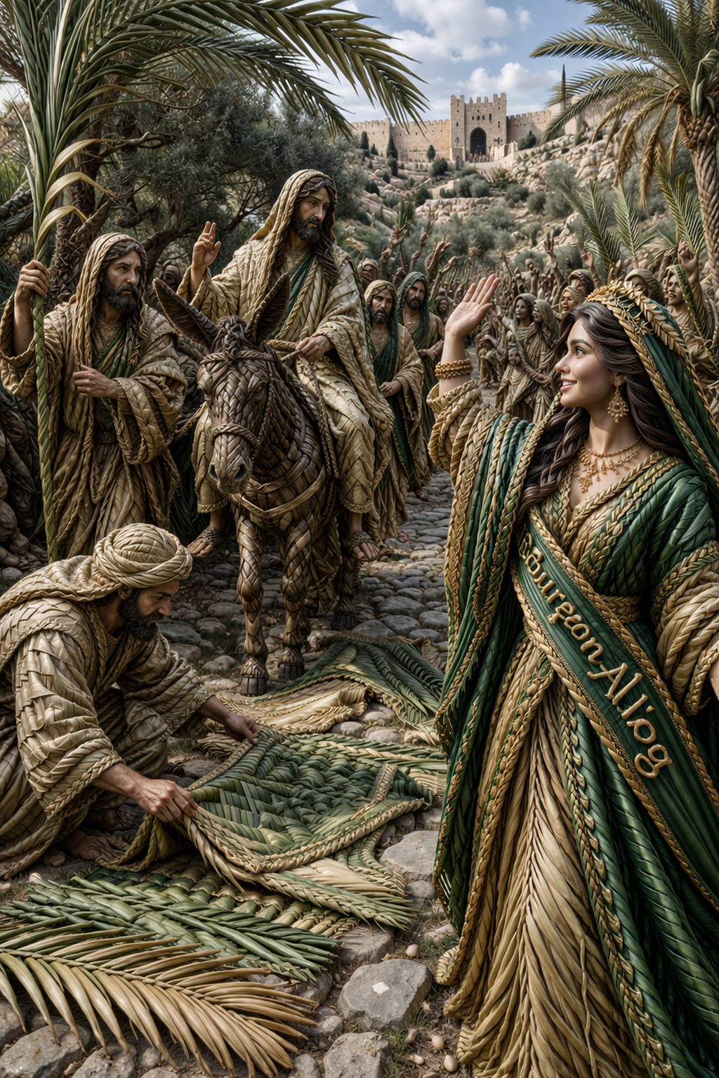 Hosanna in the highest! The King arrives on a humble ride. πΏπ΄ #BourgeonAilog