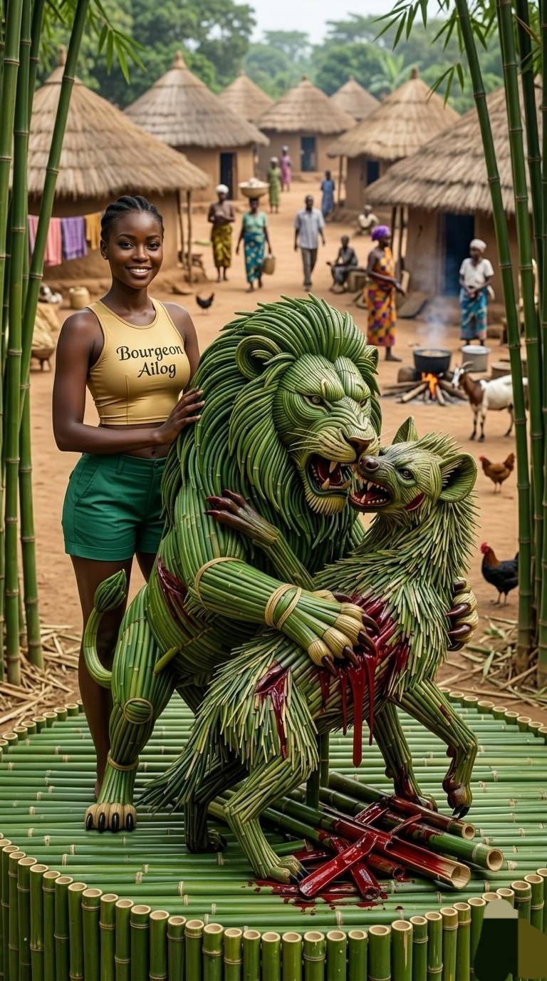 Bamboo, blood, and beauty. The Queen of the Village and the King of the Jungle.#BourgeonAilog ๐ฅ
@fo...