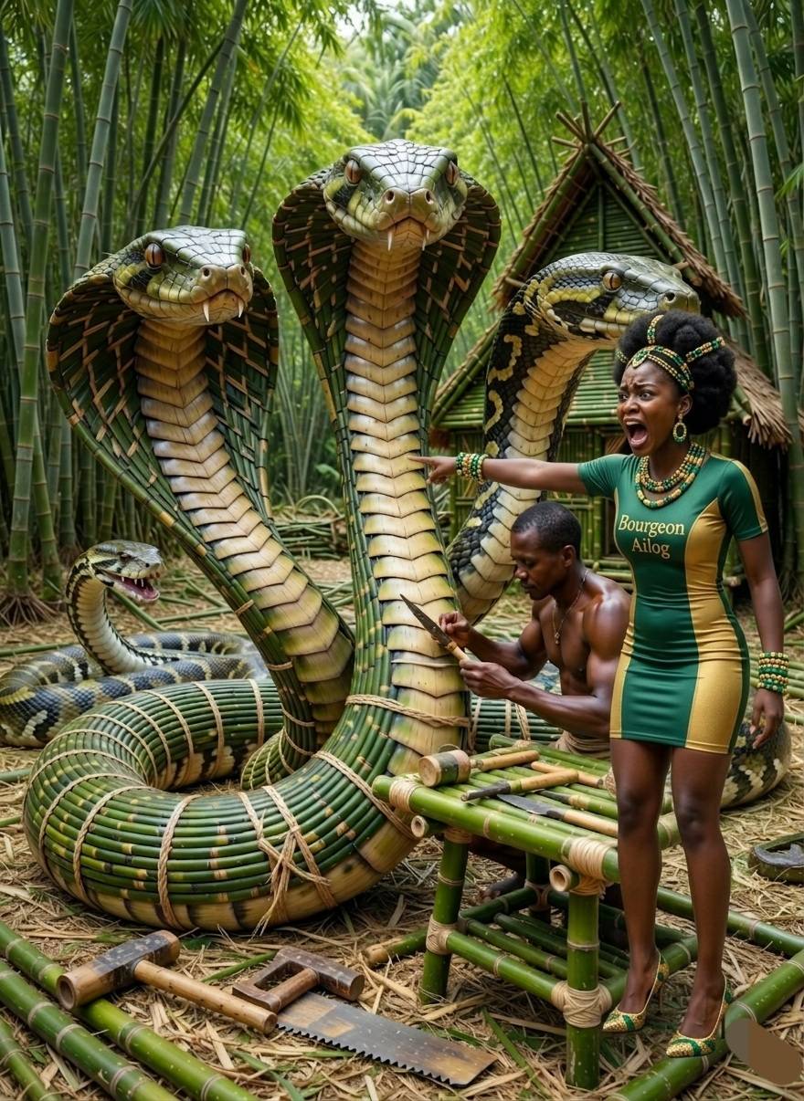 Shocked? Inspired? The bamboo wild never disappoints. Master hands. Fearless heart. Epic creations....